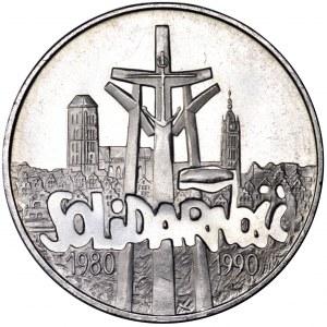 III RP, 100000 zł Solidarność 1991, typ A