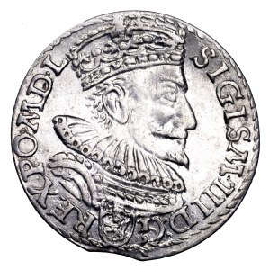 Zygmunt III Waza, trojak 1594, Malbork