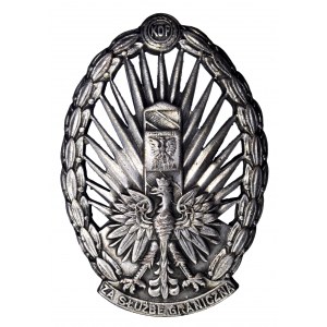 II Rzeczpospolita, odznaka Korpusu Ochrony Pogranicza, jednoczęściowa