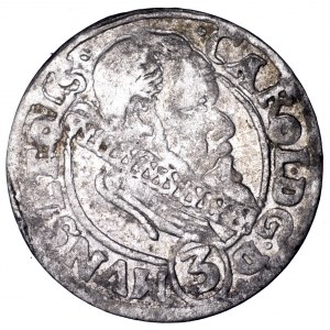 Śląsk, Ks. ziębicko-oleśnickie, Karol II, 3 krajcary 1616, Oleśnica