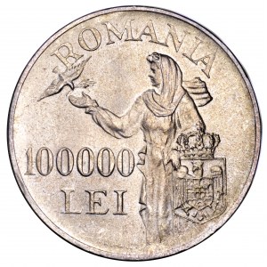 Rumunia, 100000 lei 1946