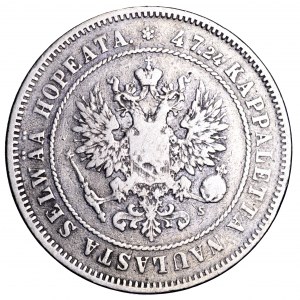 Finlandia, 2 markkaa 1874