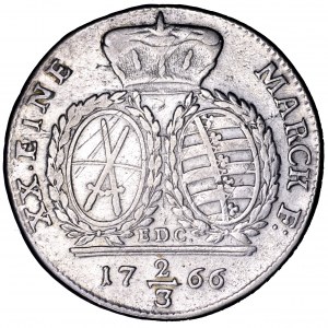 Niemcy, Saksonia, Fryderyk August, 2/3 talara 1766