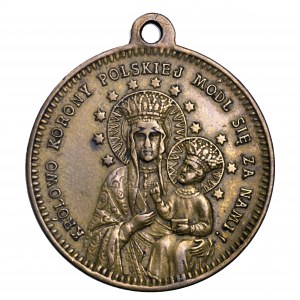 Polska, medalik Kościuszko 1894, 100 rocznica Insurekcji