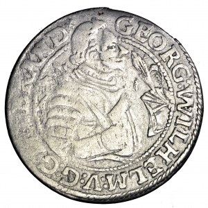 Prusy Książęce, Jerzy Wilhelm, ort 1622, Królewiec - data na rewersie