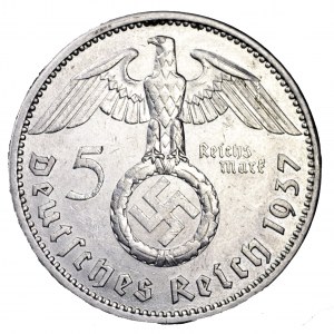 Niemcy, 5 marek 1937 A, Hindenburg