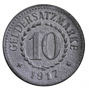 Poznań, 10 fenigów 1917