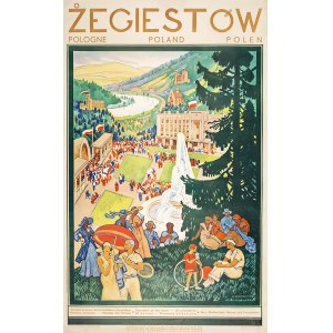 Henryk UZIEMBŁO (1879 - 1949), ŻEGIESTÓW, 1938