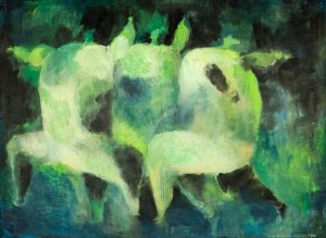 Anna SZPAKOWSKA-KUJAWSKA (ur. 1931), Bez tytułu, z cyklu Dionizje, 1962