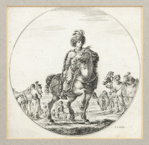 Della Bella Stefano, Jeździec Węgierski, 1648/6150