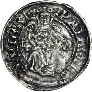 Węgry, Władysław II Jagiellończyk, denar 1505 KH, Kremnica