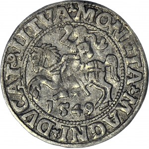 Zygmunt II August, Półgrosz 1549, Wilno