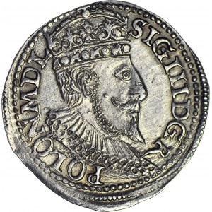 Zygmunt III Waza, Trojak 1596, Olkusz