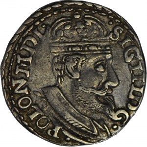 RR-, Zygmunt III Waza, Trojak 1600, Olkusz, bez R, Iger nie notuje