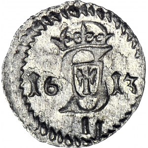 Zygmunt III Waza, Dwudenar 1613, Wilno, R2