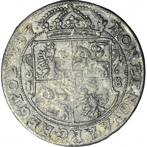 Jan II Kazimierz, Ort 1667, Bydgoszcz, dwukropek po dacie
