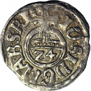 R-, Prusy Książęce, Jan Zygmunt Hohenzollern, Półtorak 1615 (data 15), Drezdenko