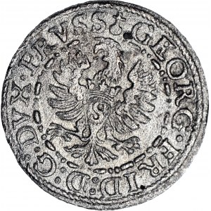 RR-, Jerzy Fryderyk von Ansbach, Ternar 1586, Królewiec, NAJRZADSZY