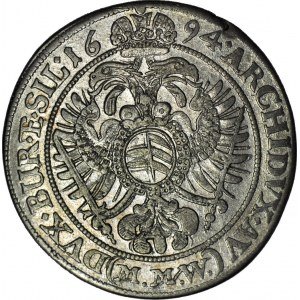 Śląsk, Leopold I, 15 krajcarów 1694, MMW, Wrocław