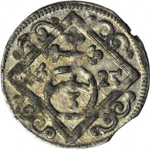 R-, Śląsk, Ferdynand II, Greszel 1625, Żagań, piękny
