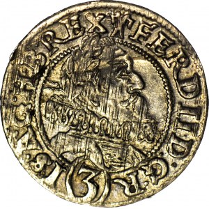 Śląsk, Ferdynand II, 3 krajcary 1629 (HR), Wrocław, piękny