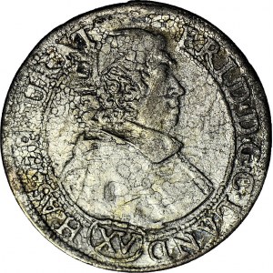 R-, Śląsk, Księstwo Nyskie, Fryderyk Heski, 15 krajcarów 1679, Nysa