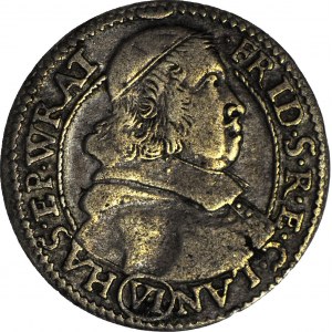 R-, Śląsk, Księstwo Nyskie, Fryderyk Heski, 6 krajcarów 1680, Nysa, szerokie popiersie