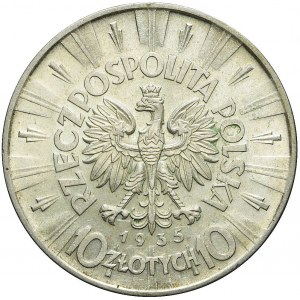 10 złotych 1935, Piłsudski