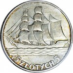 5 złotych 1936 Żaglowiec, menniczy