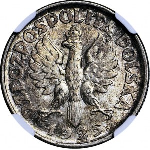 1 złoty 1925 Żniwiarka (Londyn), wyśmienita