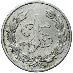 RR-, Polska, Kraków, 20-ty Pułk Piechoty, 1 złoty, aluminium, R6