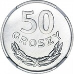 50 groszy 1982, nakład 5 tys., LUSTRZANE