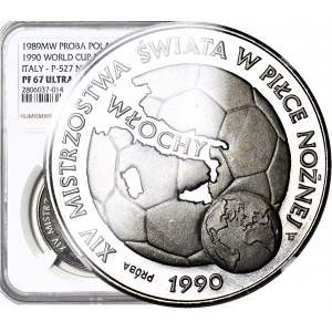 20.000 złotych 1989, PRÓBA NIKIEL, Mistrzostwa Świata w Piłce Nożnej WŁOCHY 90