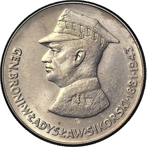 RR-, 50 złotych 1981, Sikorski, DESTRUKT - DOUBLE DIE
