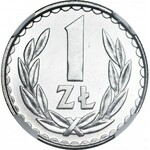 RR-, 1 złoty 1982, szeroka data, PROOFLIKE