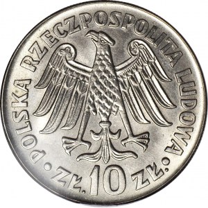 10 złotych 1964 Kazimierz Wielki, wklęsły, menniczy