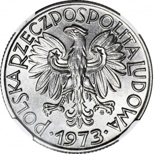 5 złotych 1973, Rybak, menniczy