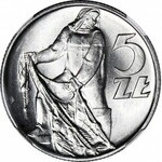 5 złotych 1974, Rybak, menniczy