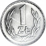 1 złoty 1966, mennicze