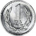 1 złoty 1967, rzadki rocznik, mennicze