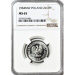 1 złoty 1984, świeży stempel