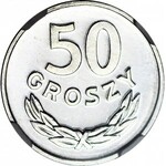 50 groszy 1972, świeży stempel