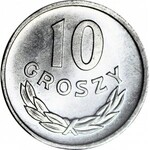 10 groszy 1966, mennicze