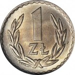 1 złoty 1949, miedzionikiel, mennicze