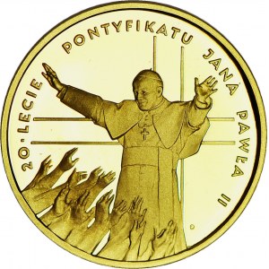 200 złotych 1998, Jan Paweł II, 20-lecie Pontyfikatu