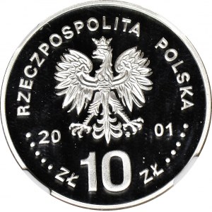 10 złotych 2001, Jan III Sobieski, PÓŁPOSTAĆ