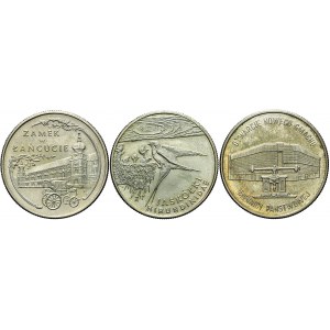 Zestaw trzech monet 20.000 złotych, mennicze egzemplarze