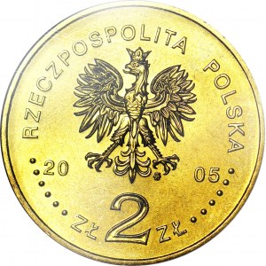 2 złote 2005, Jan Paweł II, 1920-2005, mennicze