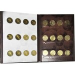 Klaser 72 sztuki monety GN po 2000 roku