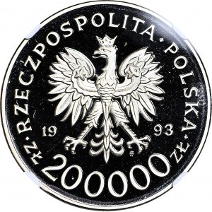 200.000 złotych 1993, Szczecin, PRÓBA, nikiel